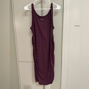 Liz Lange Maternity Maroon Dress